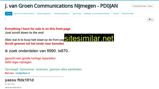 pd0jan.nl alternative sites
