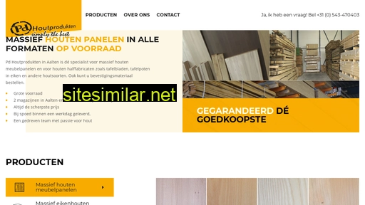 pdhoutprodukten.nl alternative sites
