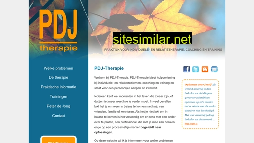 pdj-therapie.nl alternative sites