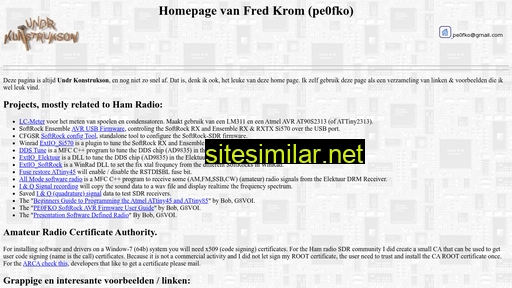 pe0fko.nl alternative sites