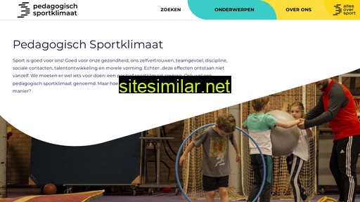 pedagogischsportklimaat.nl alternative sites