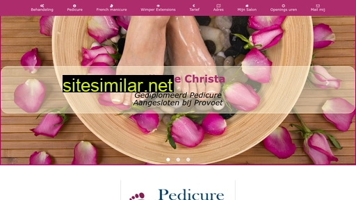 pedicure-christa.nl alternative sites