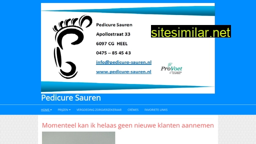 pedicure-sauren.nl alternative sites