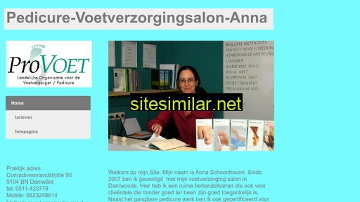 pedicure-voetverzorgingsalon-anna.nl alternative sites