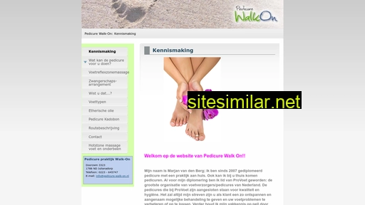 pedicure-walk-on.nl alternative sites
