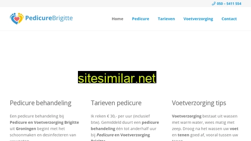pedicurebrigitte.nl alternative sites