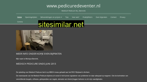 pedicuredeventer.nl alternative sites