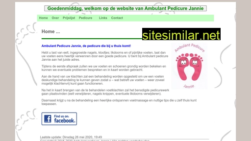pedicurejannie.nl alternative sites