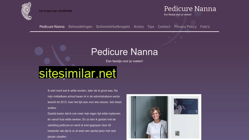 pedicurenanna.nl alternative sites