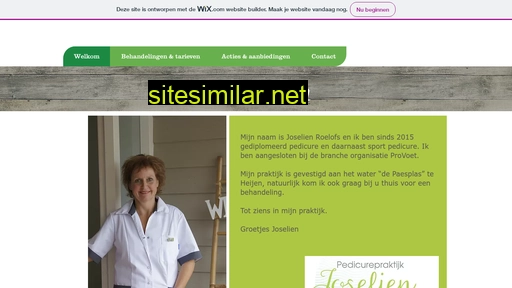 pedicurepraktijkjoselien.nl alternative sites
