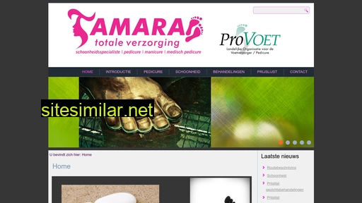 pedicuretamara.nl alternative sites