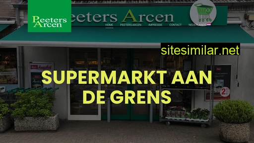 peetersarcen.nl alternative sites