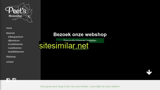 peetsbloemenshop.nl alternative sites
