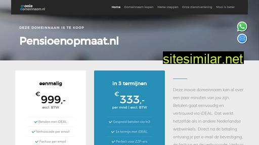 pensioenopmaat.nl alternative sites