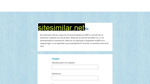 pensioenpluim.nl alternative sites