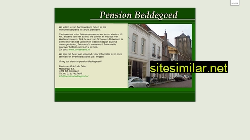 pensionbeddegoed.nl alternative sites