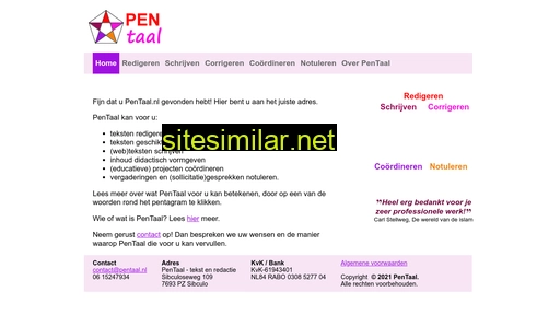 pentaal.nl alternative sites