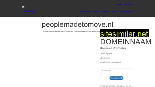 peoplemadetomove.nl alternative sites