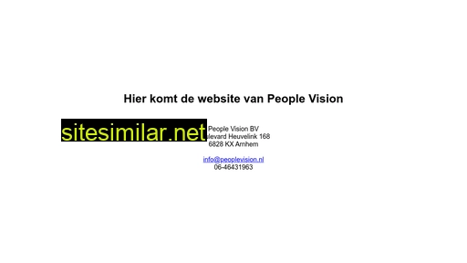 peoplevision.nl alternative sites