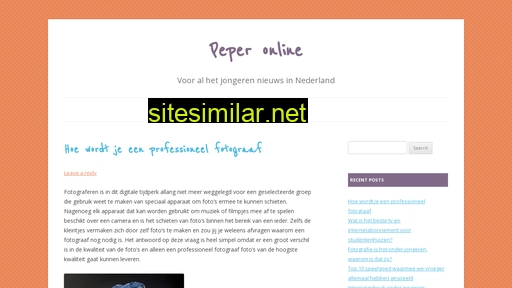 peperonline.nl alternative sites