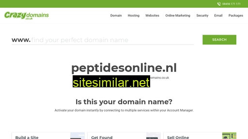 peptidesonline.nl alternative sites