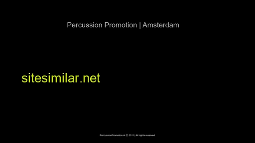 percussionpromotion.nl alternative sites