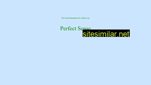 perfectsense.nl alternative sites