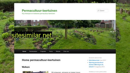 permacultuurleertuinen.nl alternative sites