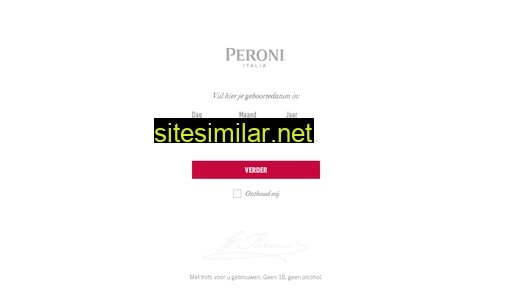 peroni.nl alternative sites