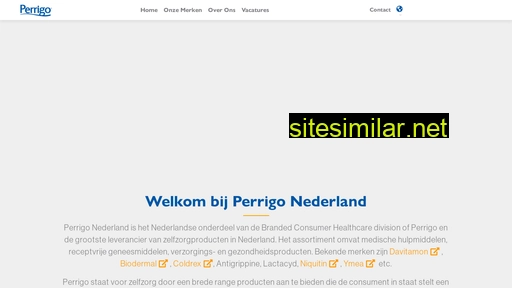 perrigo.nl alternative sites