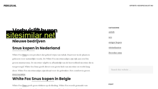 pers25.nl alternative sites