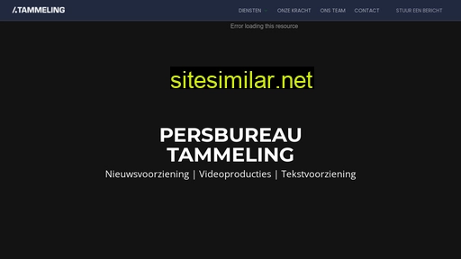 persbureautammeling.nl alternative sites