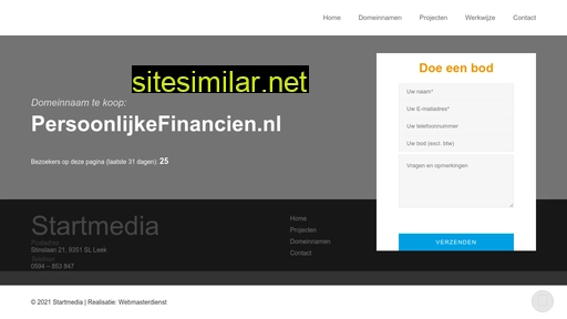 persoonlijkefinancien.nl alternative sites
