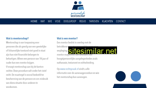 persoonlijkmentorschap.nl alternative sites