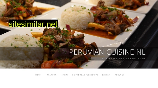 Peruviancuisine similar sites