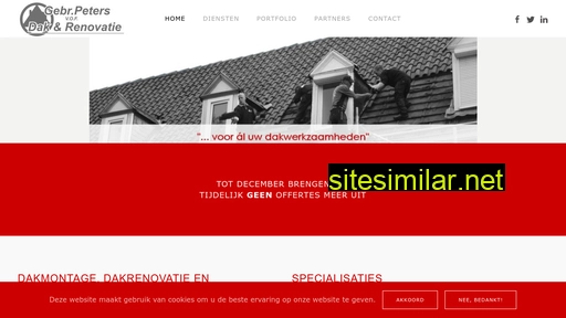 peters-dakwerken.nl alternative sites