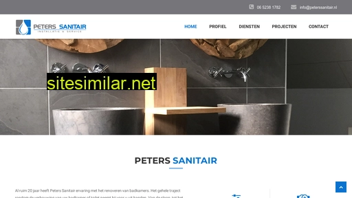 peterssanitair.nl alternative sites