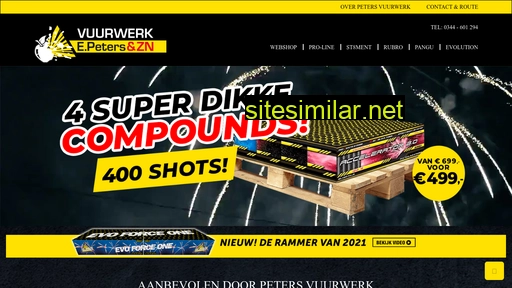 petersvuurwerk.nl alternative sites