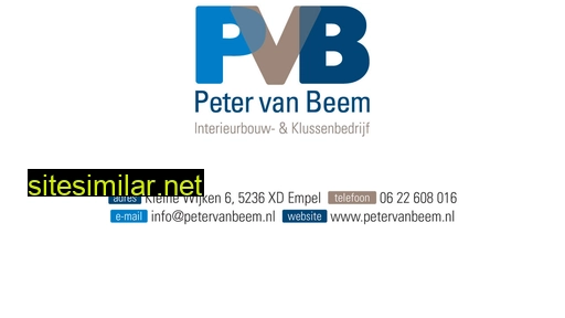 petervanbeem.nl alternative sites