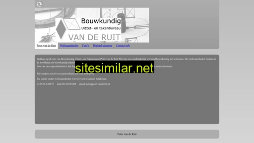 petervanderuit.nl alternative sites