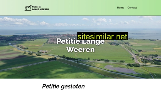 petitielangeweeren.nl alternative sites