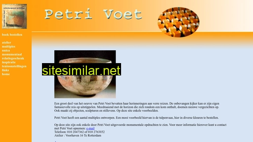 petrivoetceramics.nl alternative sites