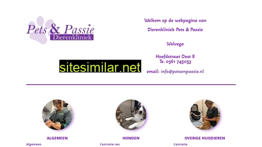 petsenpassie.nl alternative sites