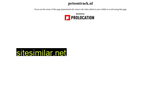 petsontrack.nl alternative sites