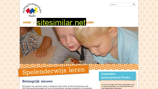 peuterspeelzalenwaalre.nl alternative sites