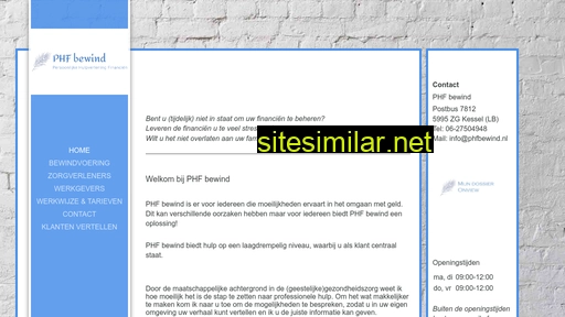phfbewind.nl alternative sites