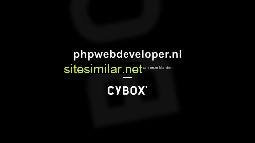 phpwebdeveloper.nl alternative sites