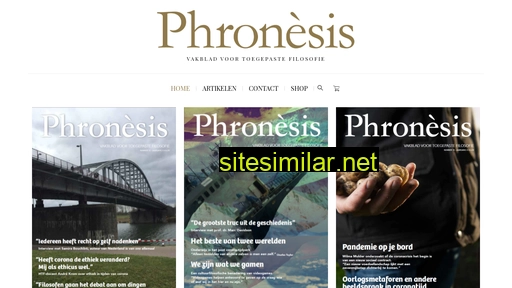phronesismagazine.nl alternative sites