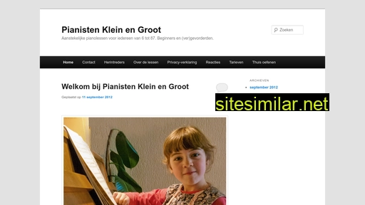 pianistenkleinengroot.nl alternative sites