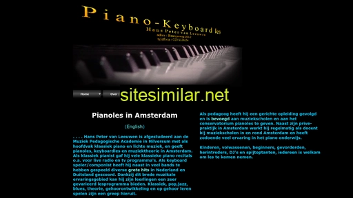 pianolesamsterdam.nl alternative sites